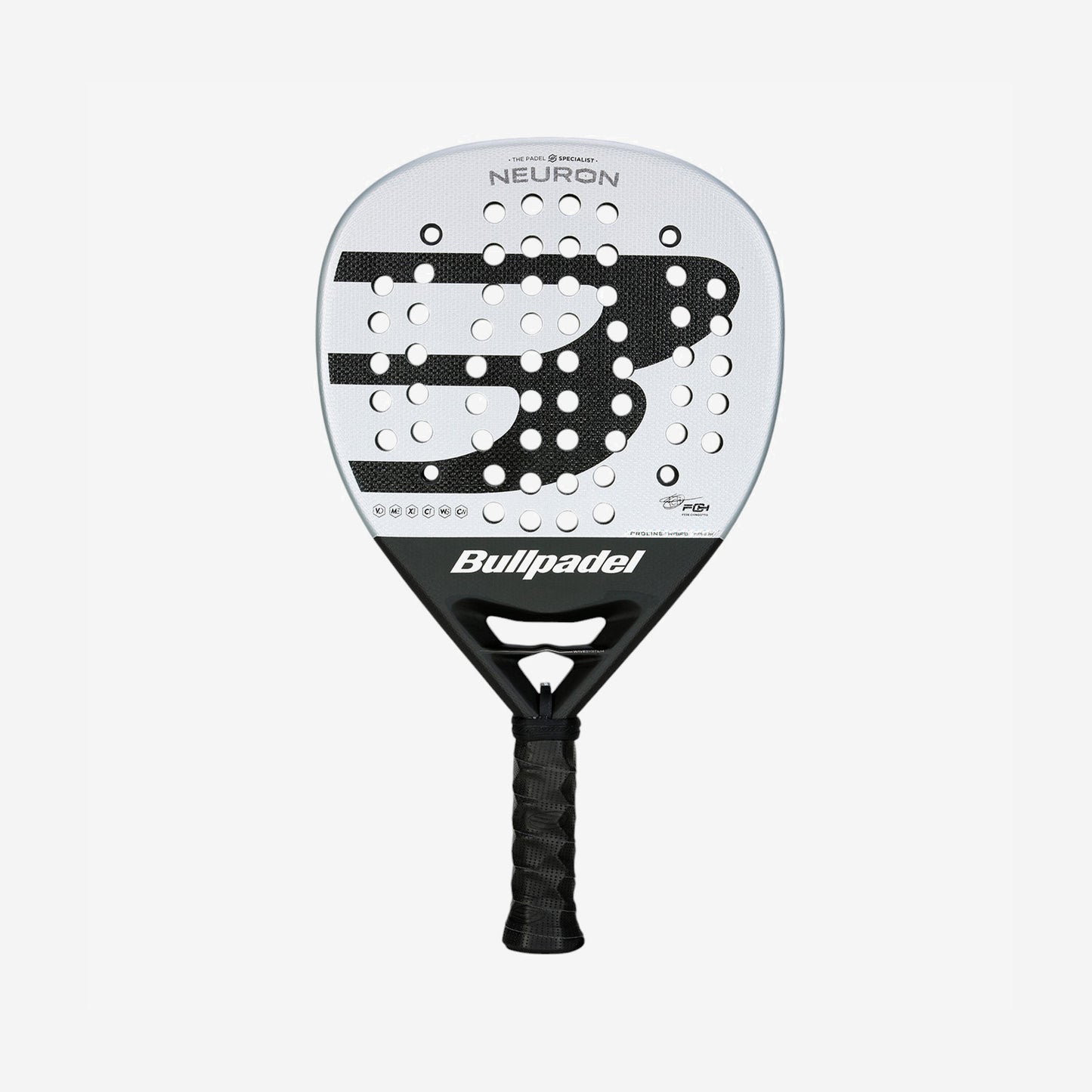 BULLPADEL Adult Padel Racket Bullpadel Neuron 25 Fede Chingotto
